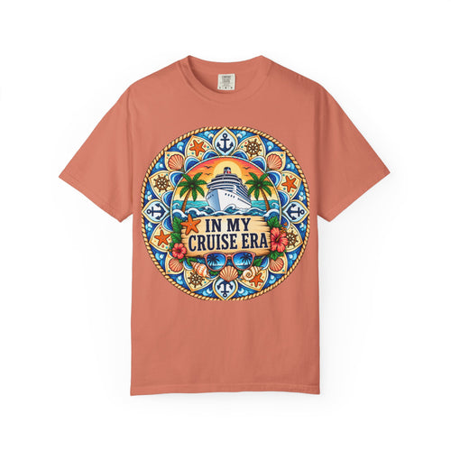 Cruise Vacation T-Shirt — "In My Cruise Era" Tropical Cruise Shirt