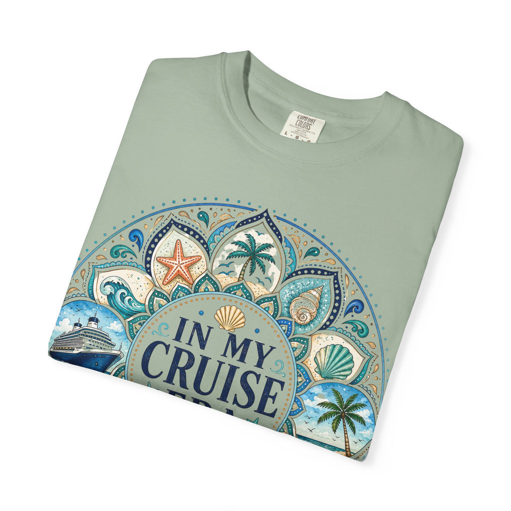 In My Cruise Era T-shirt | Nautical Mandala, Palm Trees, Seashells