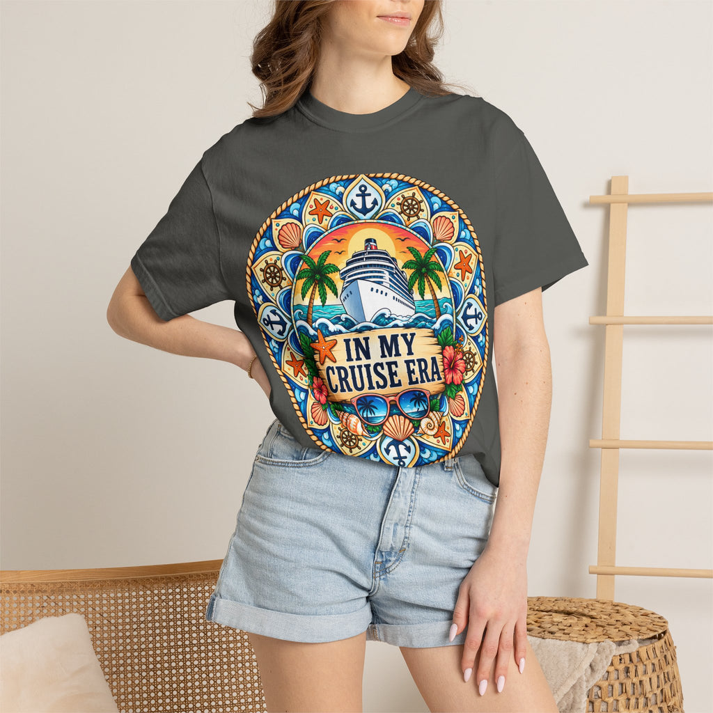 Cruise Vacation T-Shirt — "In My Cruise Era" Tropical Cruise Shirt
