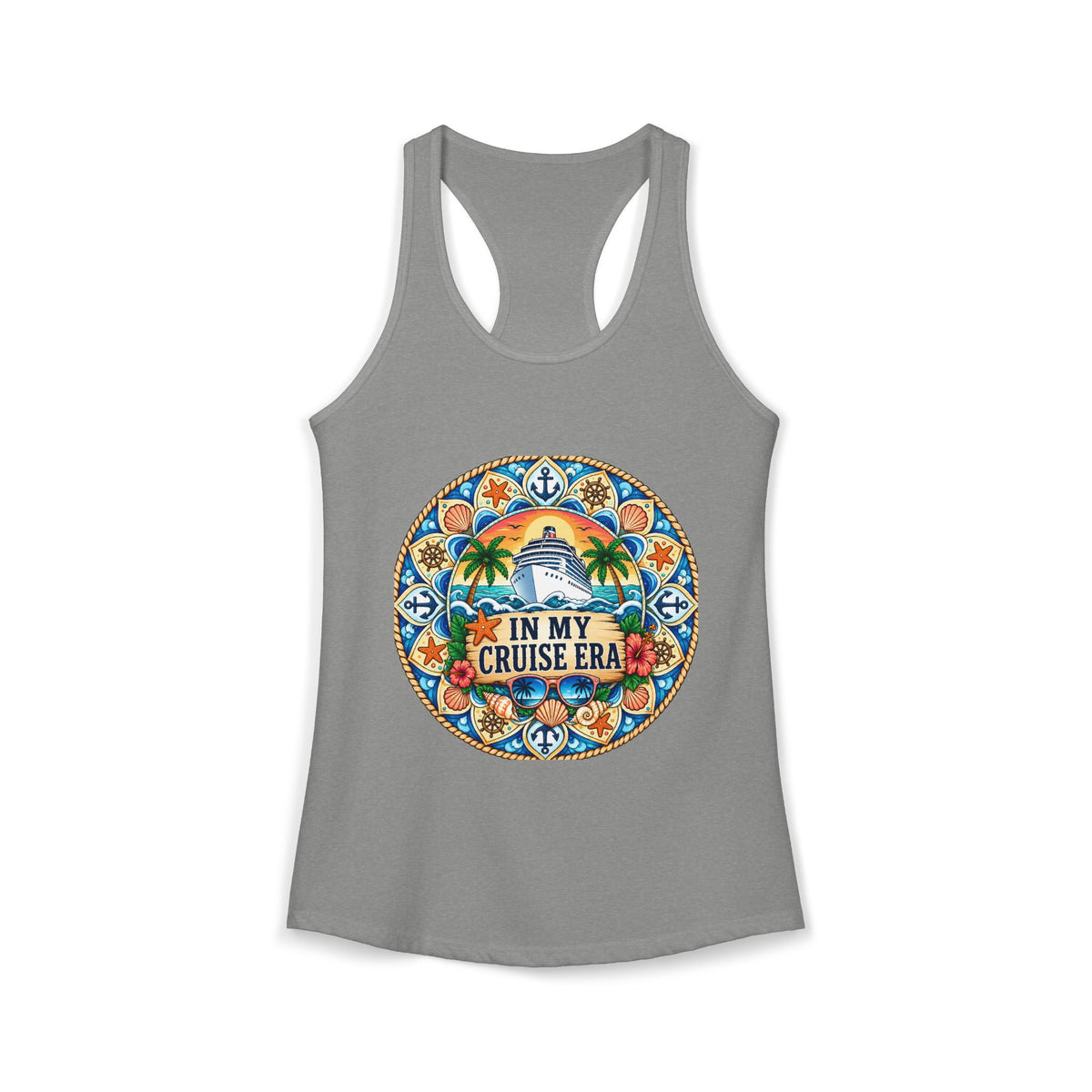 Cruise Retro Women's Ideal Racerback Tank