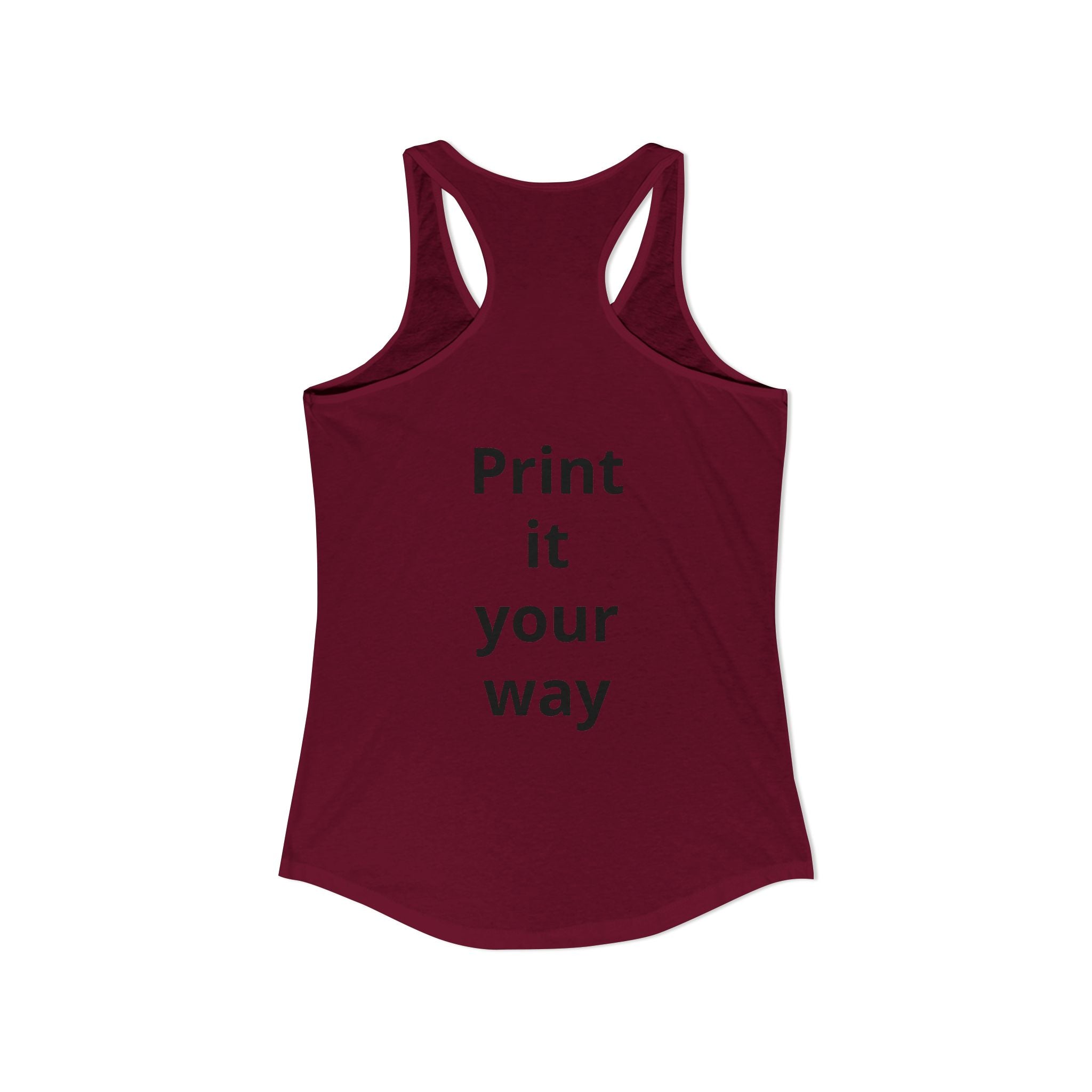 Cruise Retro Women's Ideal Racerback Tank