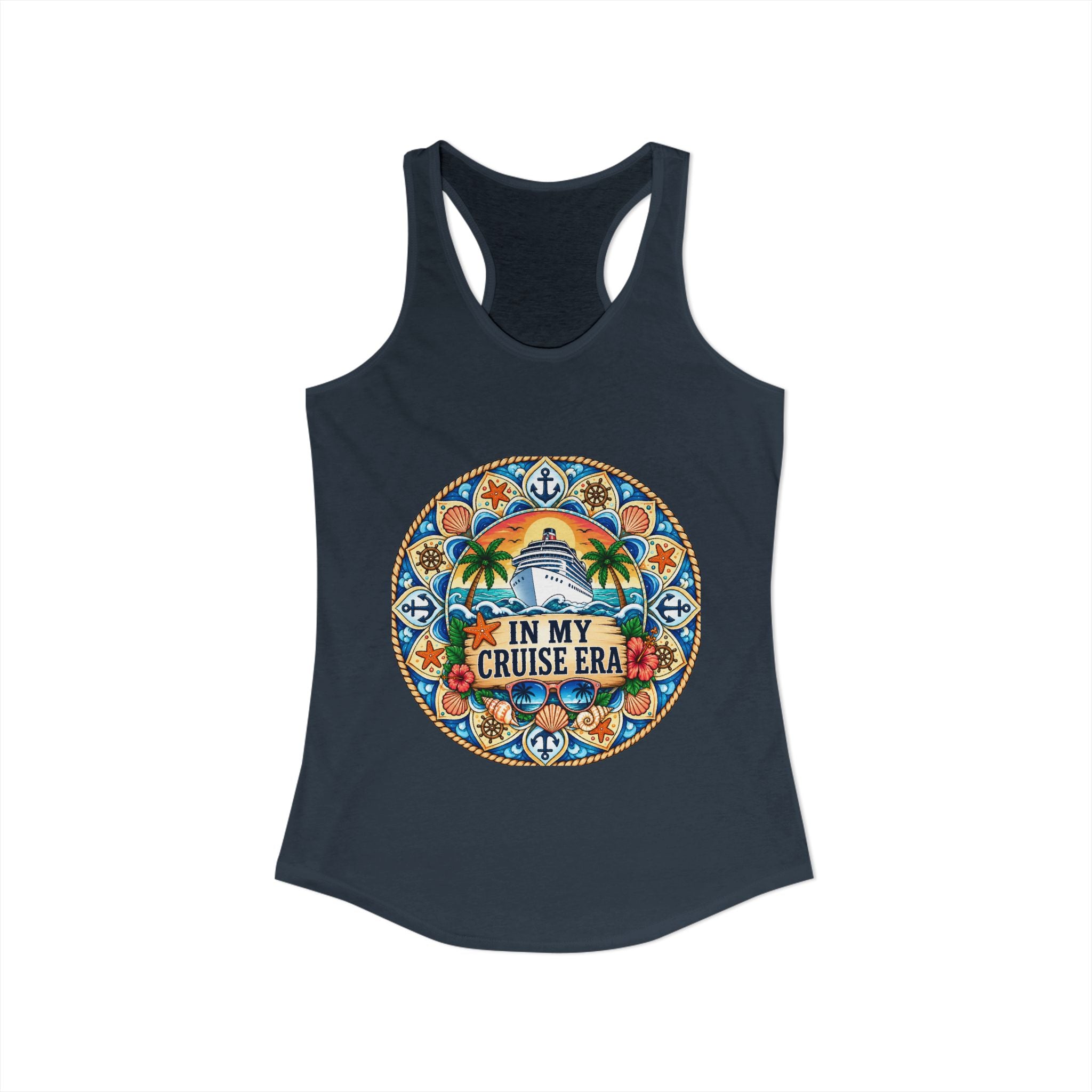 Cruise Retro Women's Ideal Racerback Tank