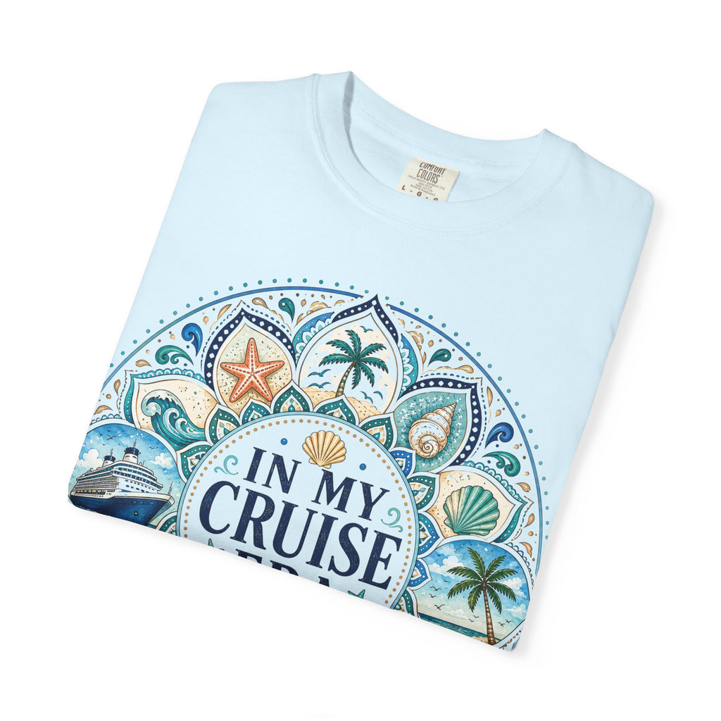 In My Cruise Era T-shirt | Nautical Mandala, Palm Trees, Seashells