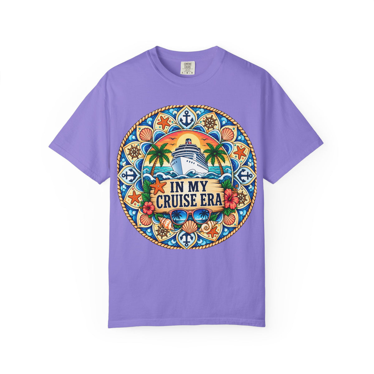 Cruise Vacation T-Shirt — "In My Cruise Era" Tropical Cruise Shirt