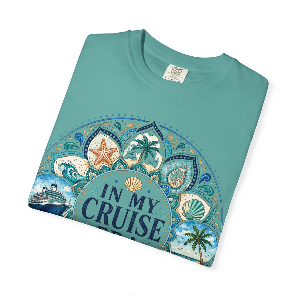 In My Cruise Era T-shirt | Nautical Mandala, Palm Trees, Seashells