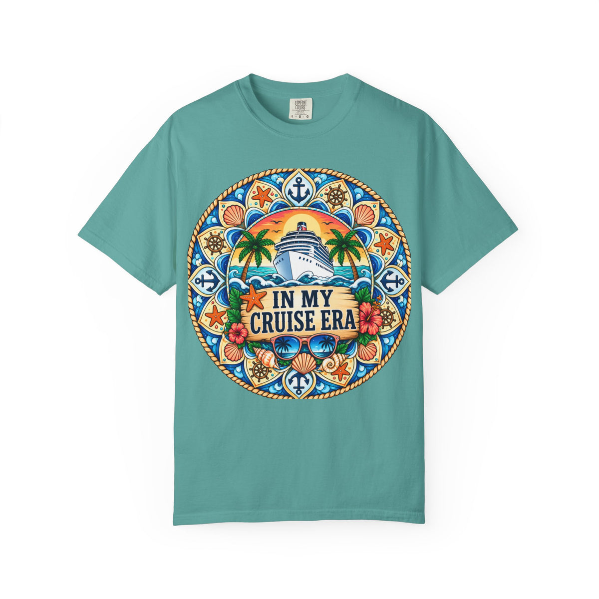 Cruise Vacation T-Shirt — "In My Cruise Era" Tropical Cruise Shirt