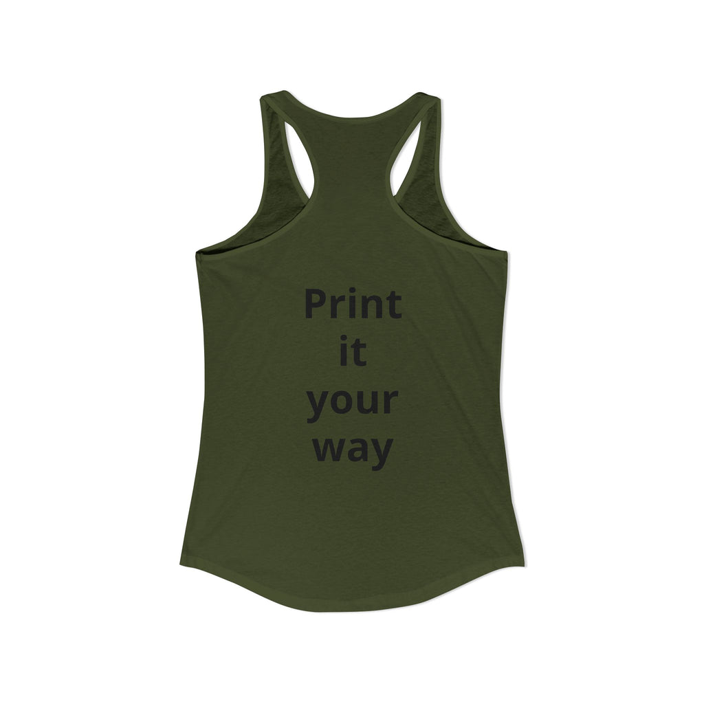 Cruise Retro Women's Ideal Racerback Tank