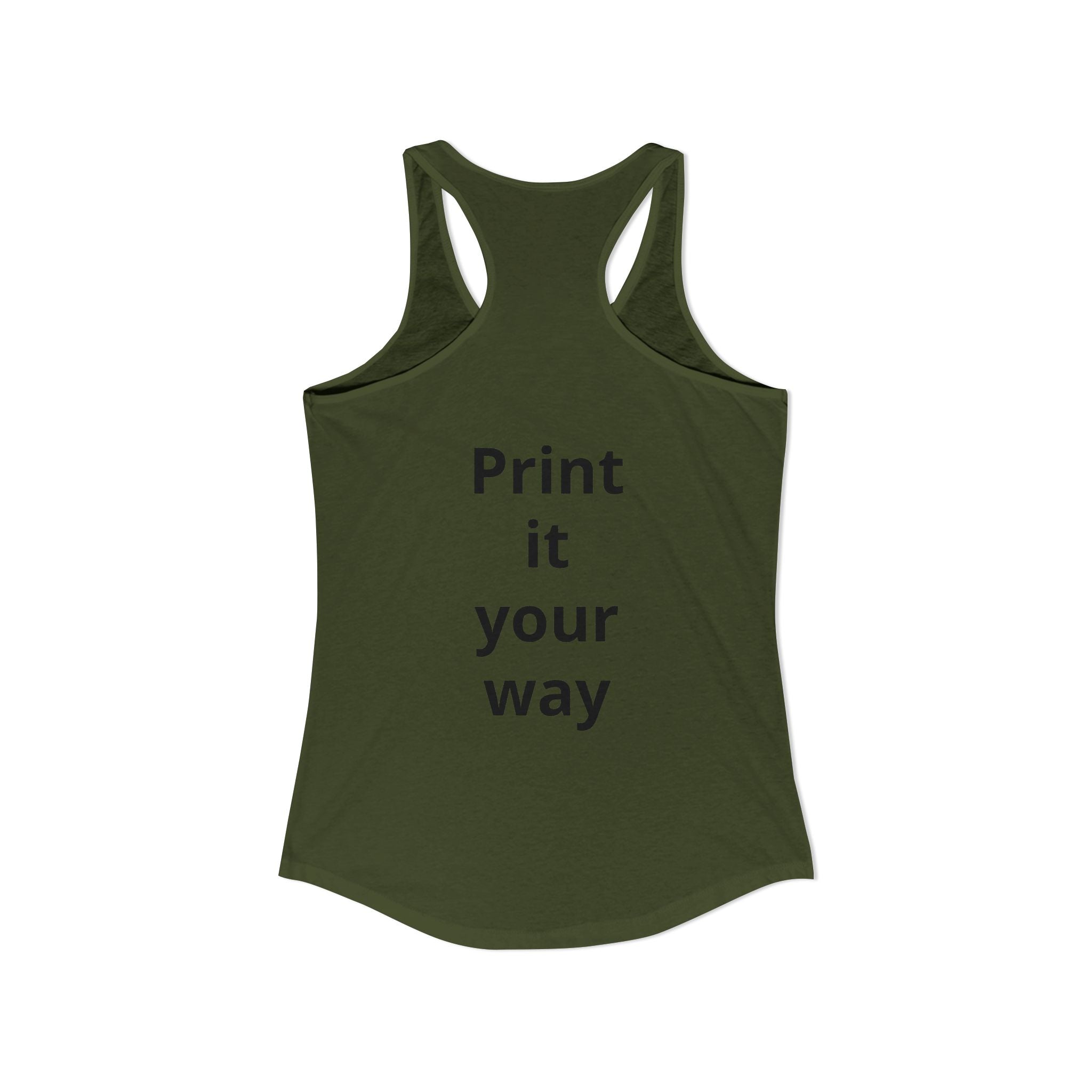 Cruise Retro Women's Ideal Racerback Tank