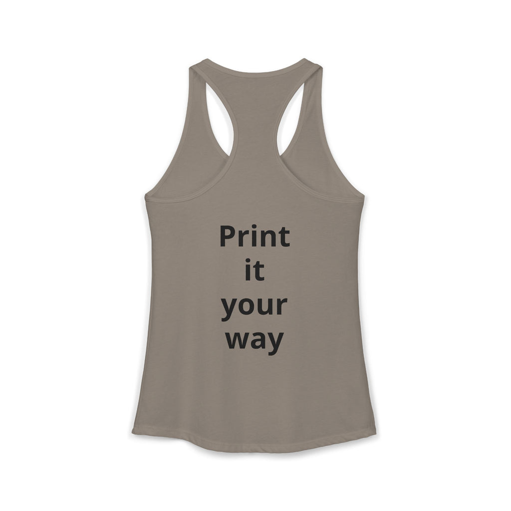 Cruise Retro Women's Ideal Racerback Tank