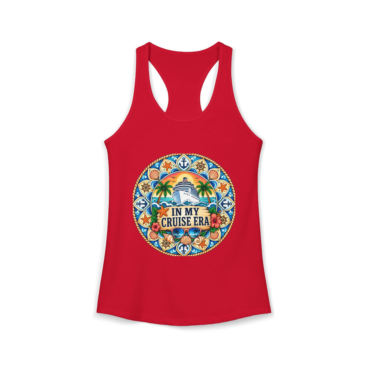 Cruise Retro Women's Ideal Racerback Tank