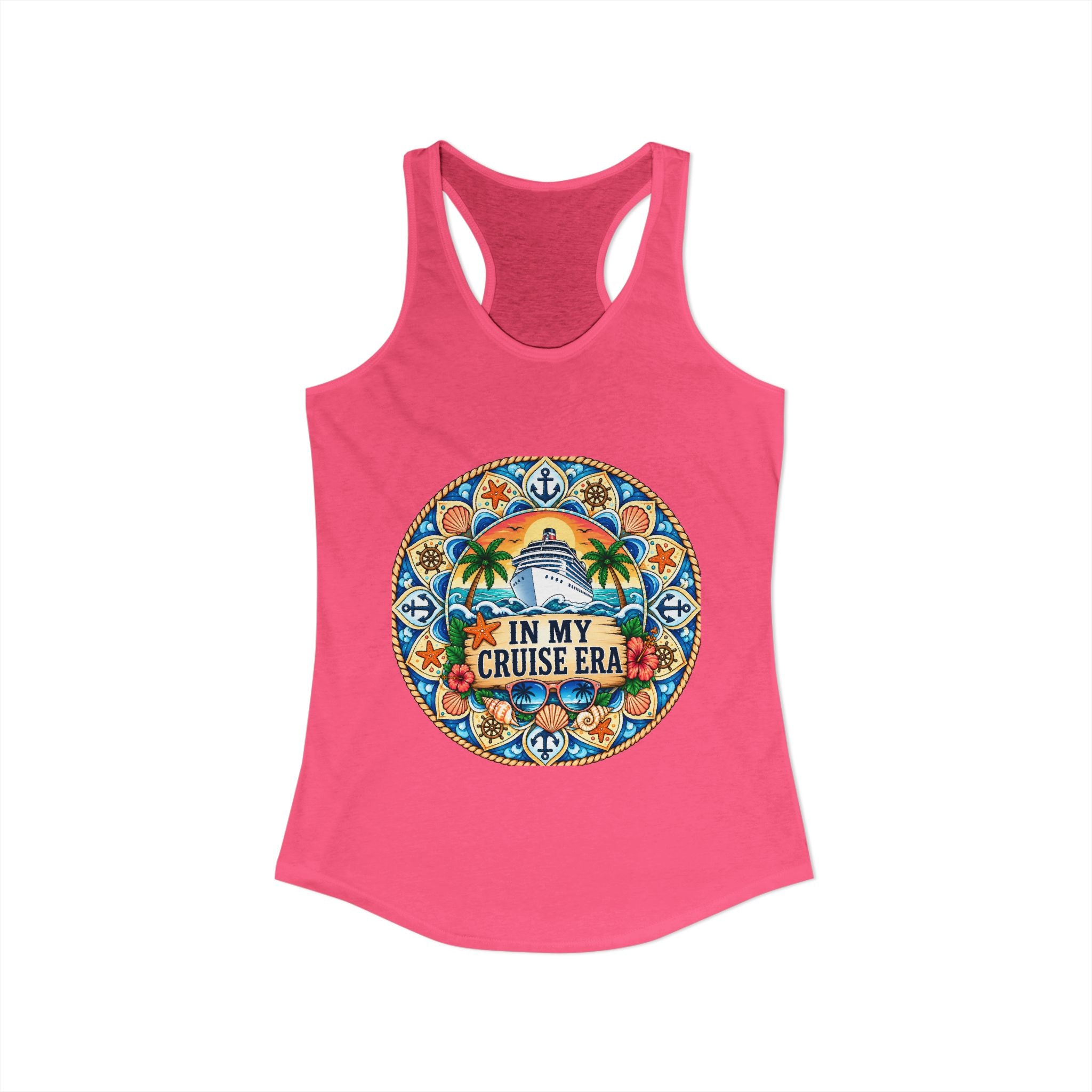 Cruise Retro Women's Ideal Racerback Tank
