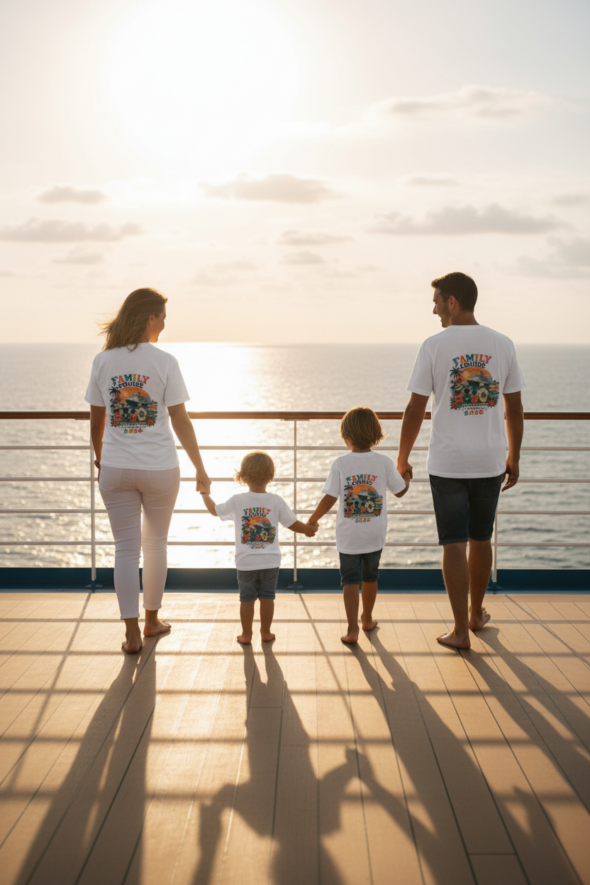 Family Cruise Tee All Backs